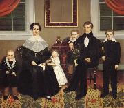 Erastus Salisbury Field Joseph Moore and His Family France oil painting artist